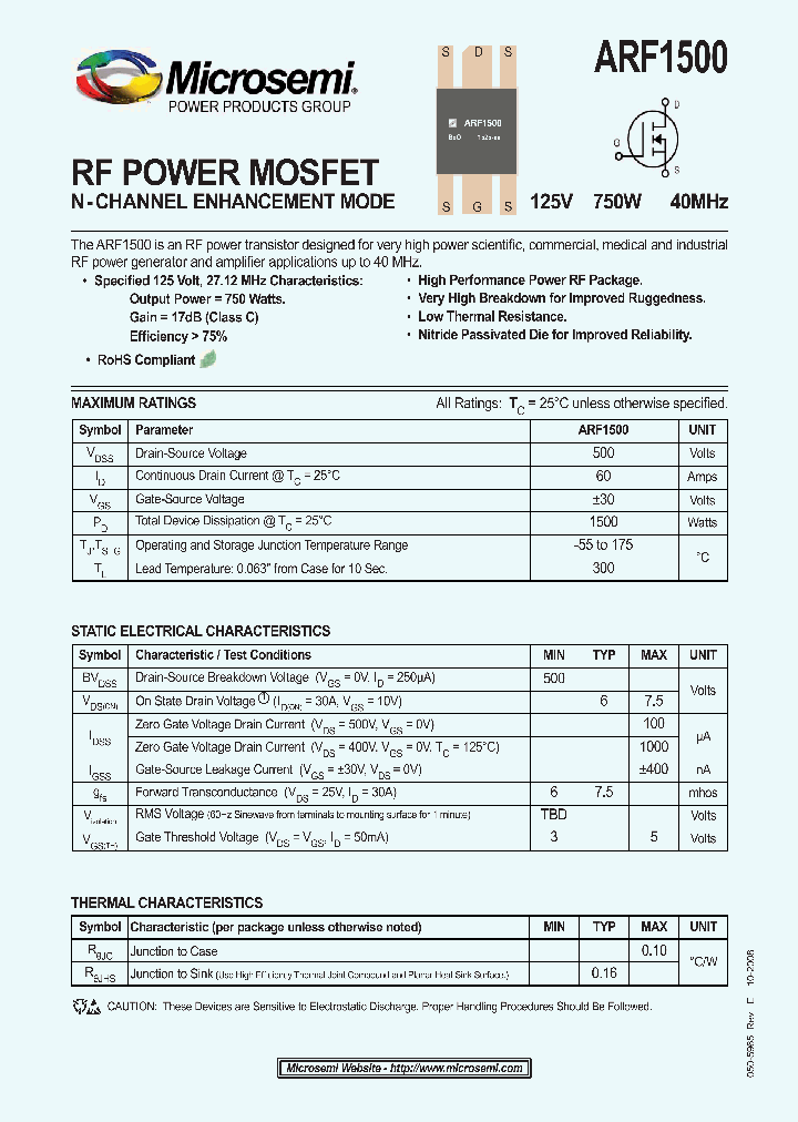 ARF1500_4636120.PDF Datasheet