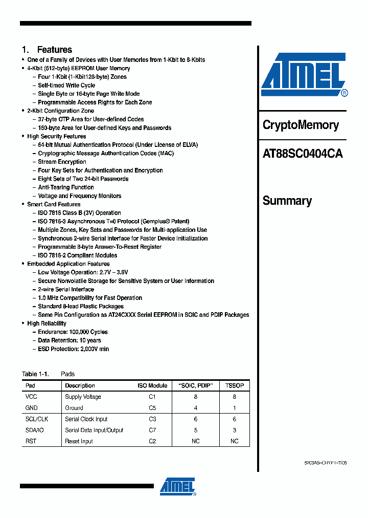 AT88SC0404CA_4345599.PDF Datasheet