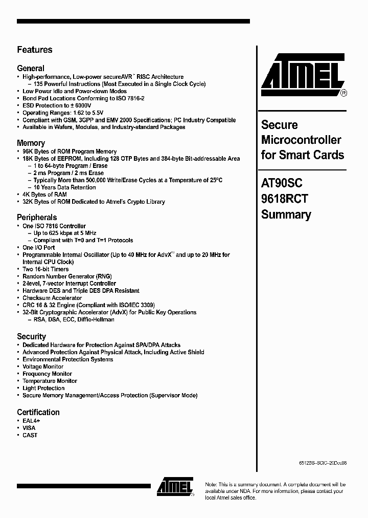 AT90SC9618RCT_4304163.PDF Datasheet