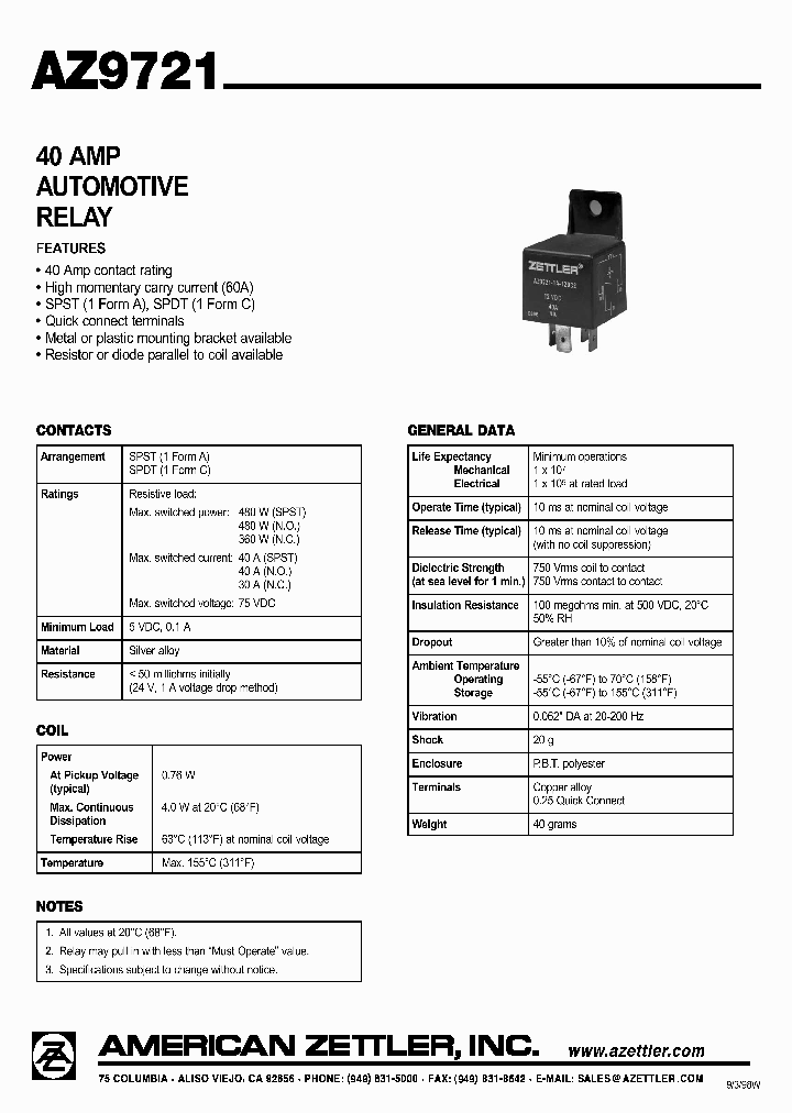 AZ9721-1A-24DC1D1_4653724.PDF Datasheet