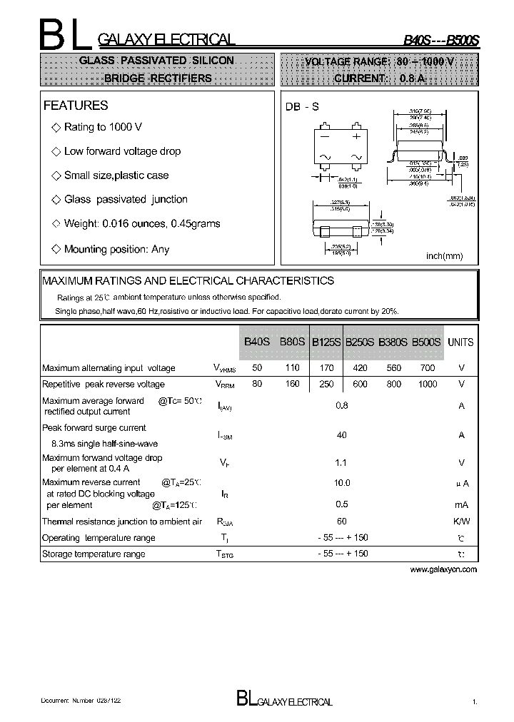 B250S_4897858.PDF Datasheet