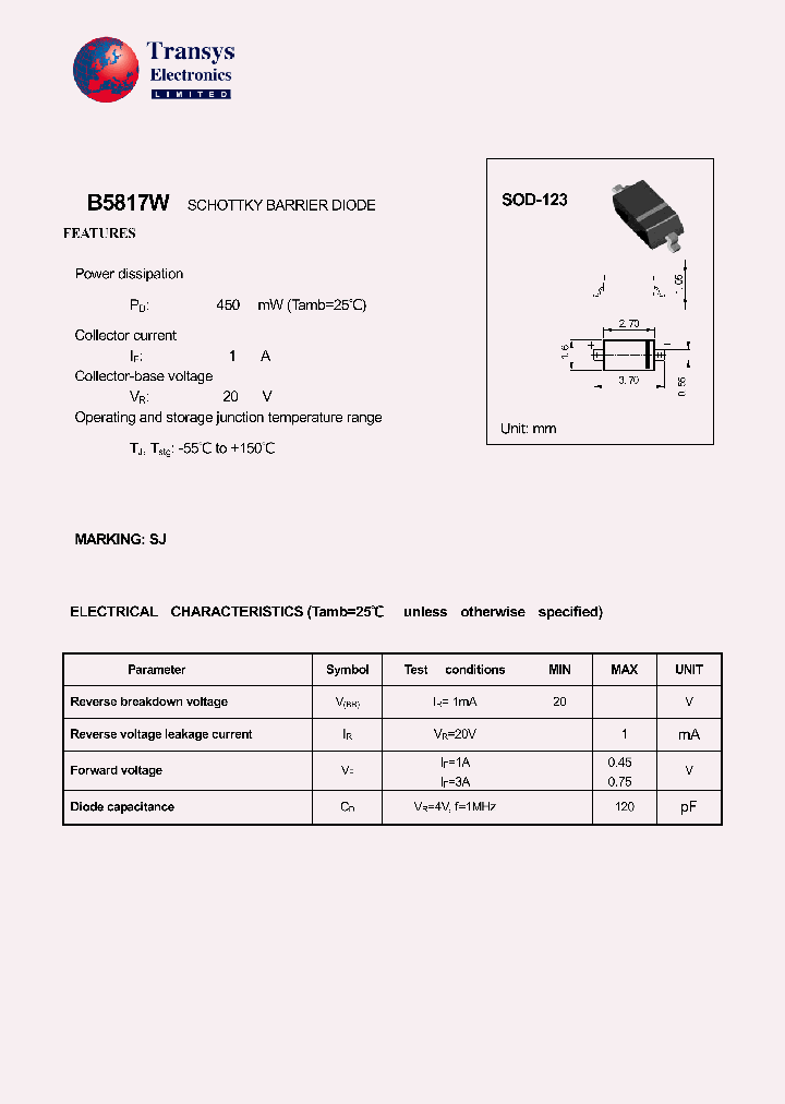 B5817W_4293549.PDF Datasheet