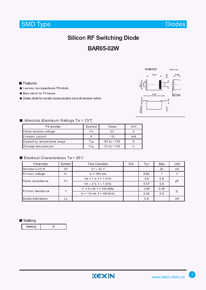 BAR65-02W_4468483.PDF Datasheet