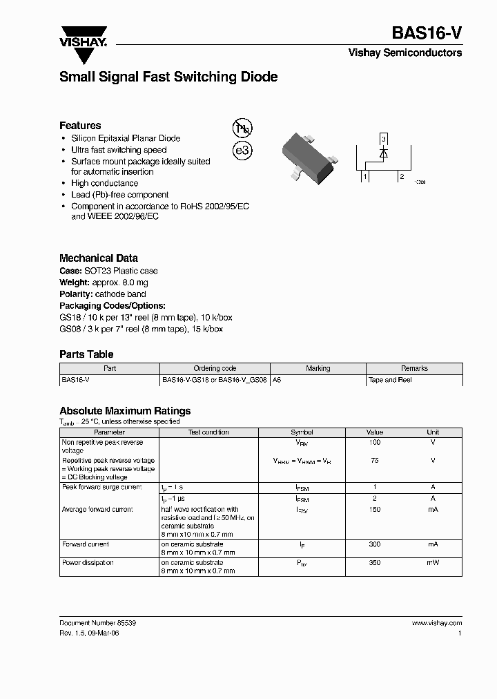BAS16-V_4266173.PDF Datasheet