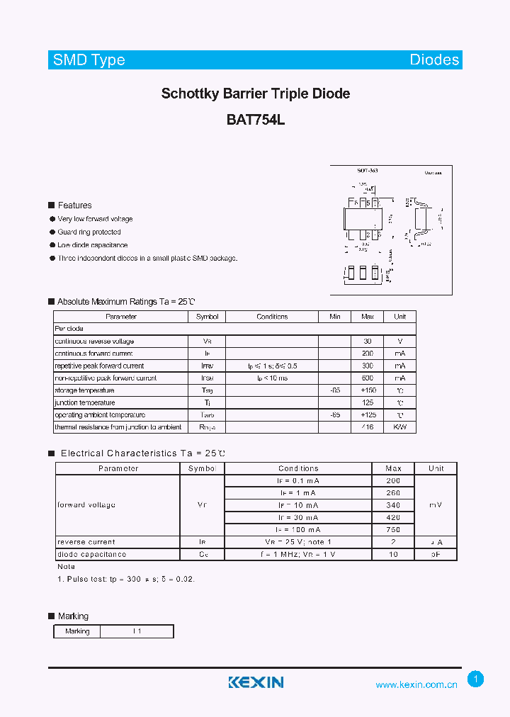 BAT754L_4318474.PDF Datasheet