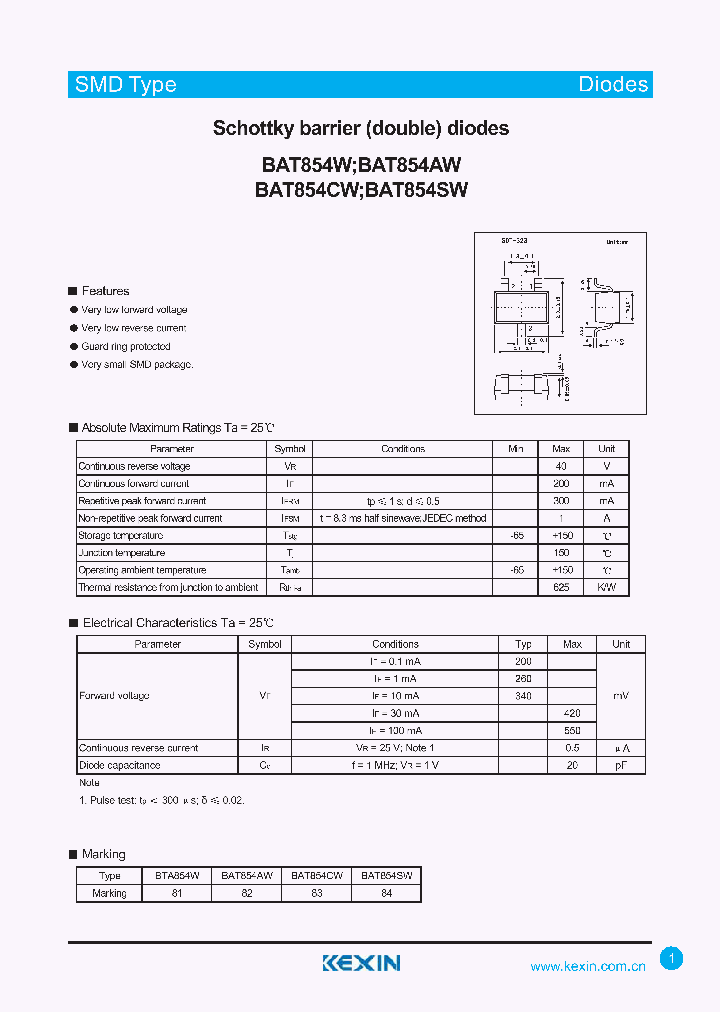 BAT854W_4343949.PDF Datasheet