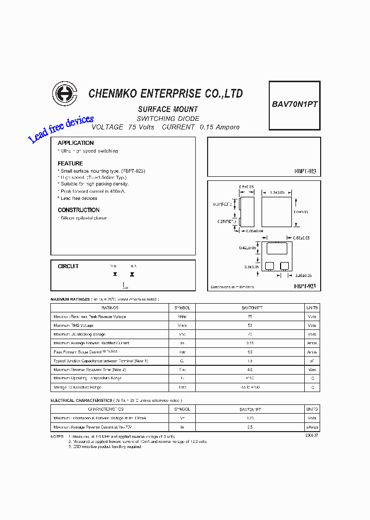 BAV70N1PT_4602033.PDF Datasheet