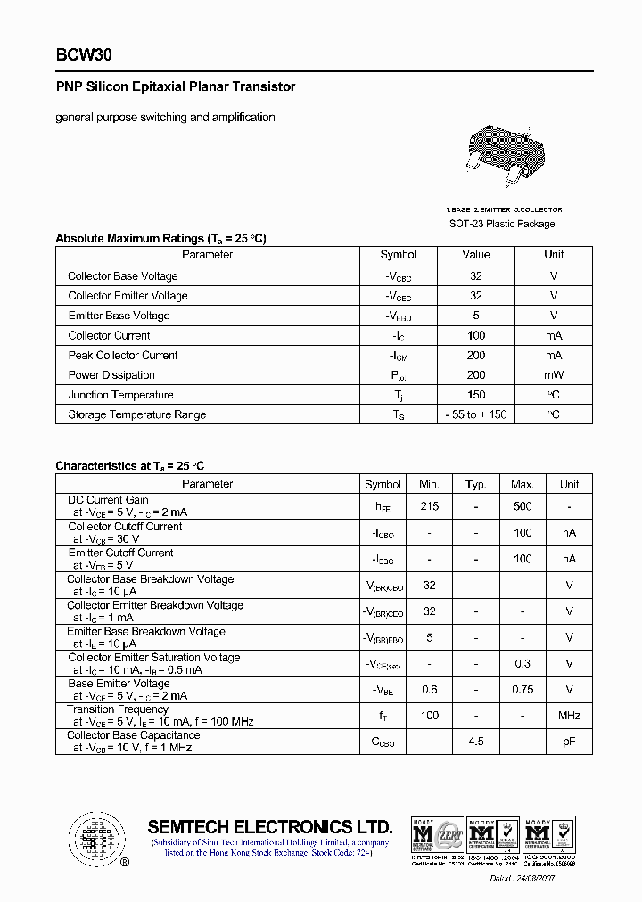 BCW30_4422710.PDF Datasheet