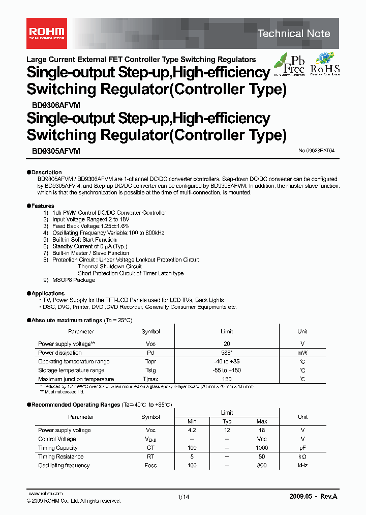 BD9305AFVM_4555638.PDF Datasheet