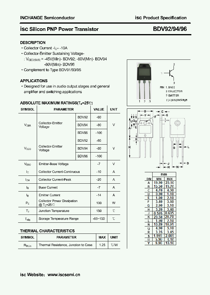 BDV92_4437184.PDF Datasheet