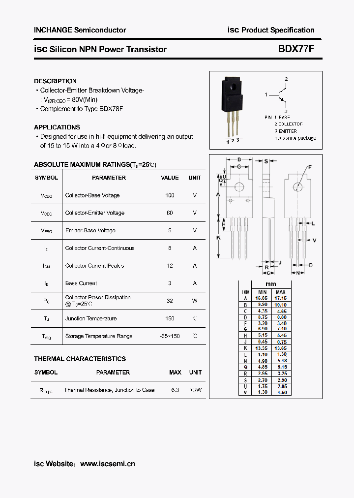 BDX77F_4417145.PDF Datasheet