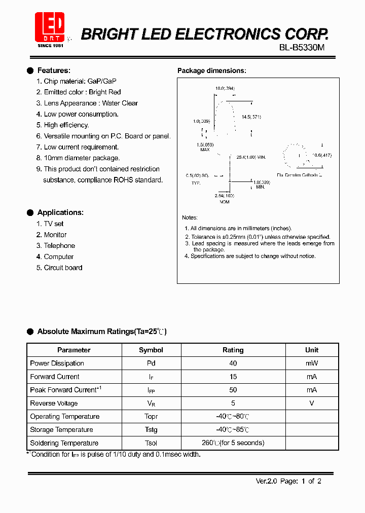 BL-B5330M_4370392.PDF Datasheet