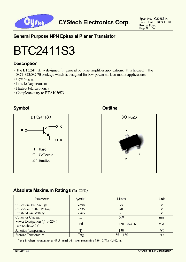 BTC2411S3_4564805.PDF Datasheet