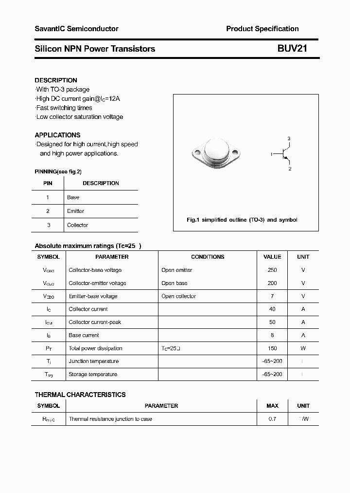 BUV21_4452510.PDF Datasheet