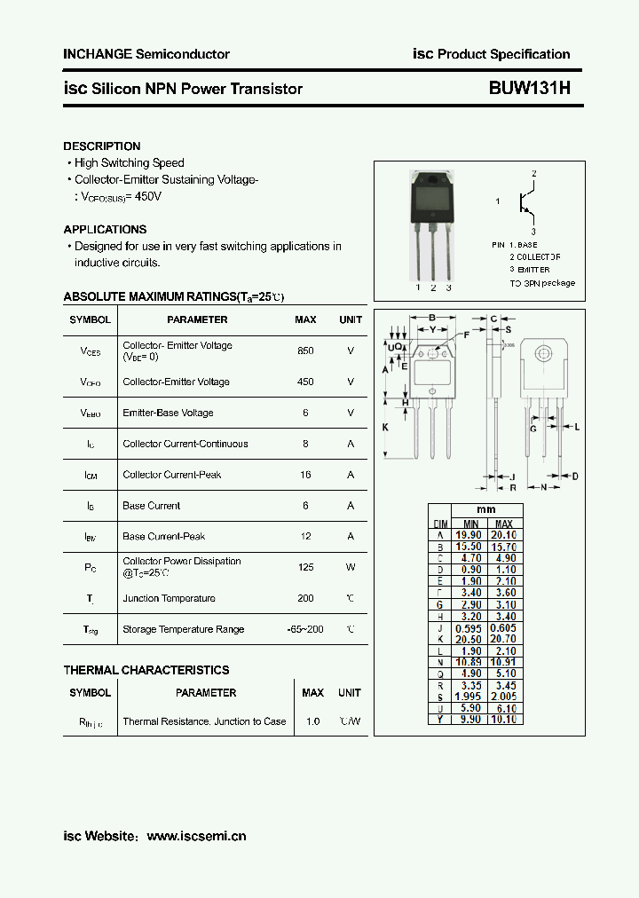 BUW131H_4305643.PDF Datasheet