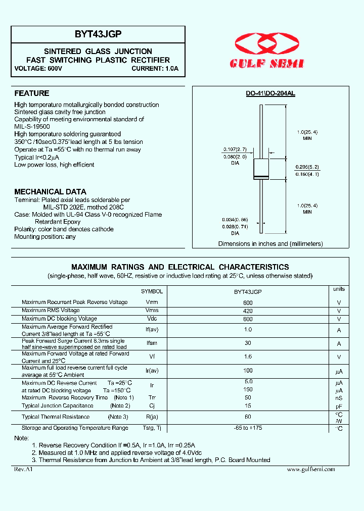 BYT43JGP_4618622.PDF Datasheet