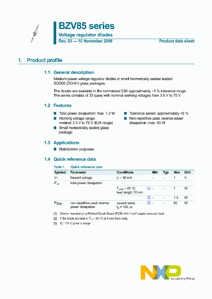 BZV85-C10_4613444.PDF Datasheet