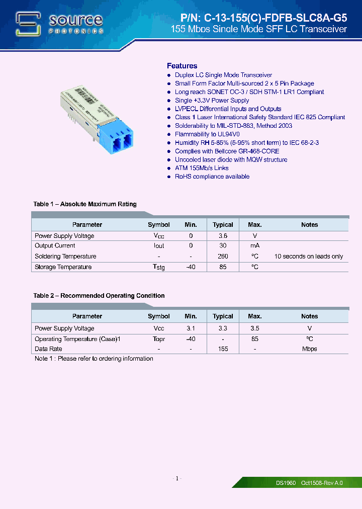 C-13-155-FDFB-SLC8A-G5_4599962.PDF Datasheet
