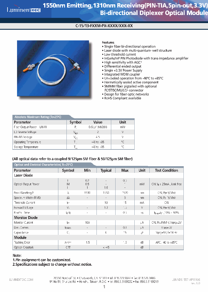 C-15-13-F06M-PD-SFCH_4499602.PDF Datasheet