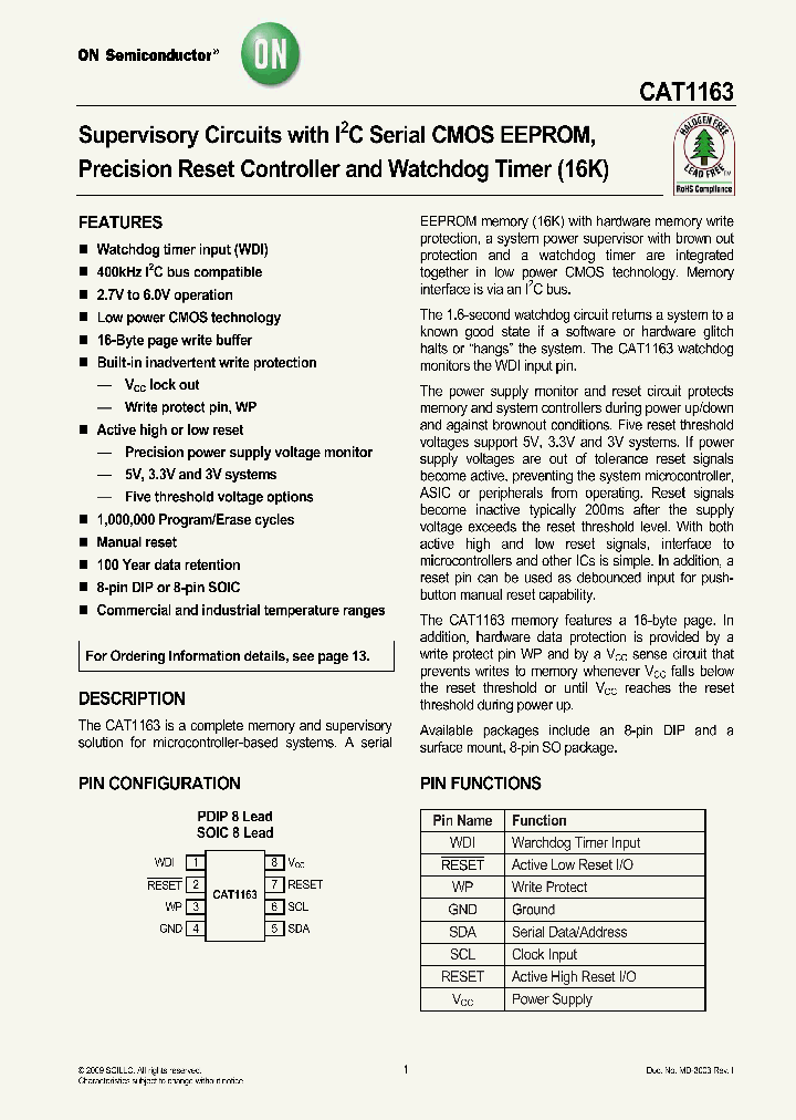 CAT1163LI-25-G_4797030.PDF Datasheet