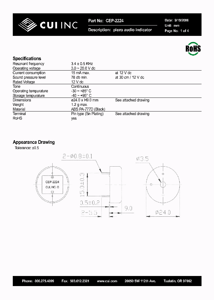 CEP-2224_4580786.PDF Datasheet