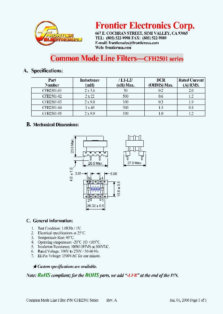 CFH2501_4309868.PDF Datasheet