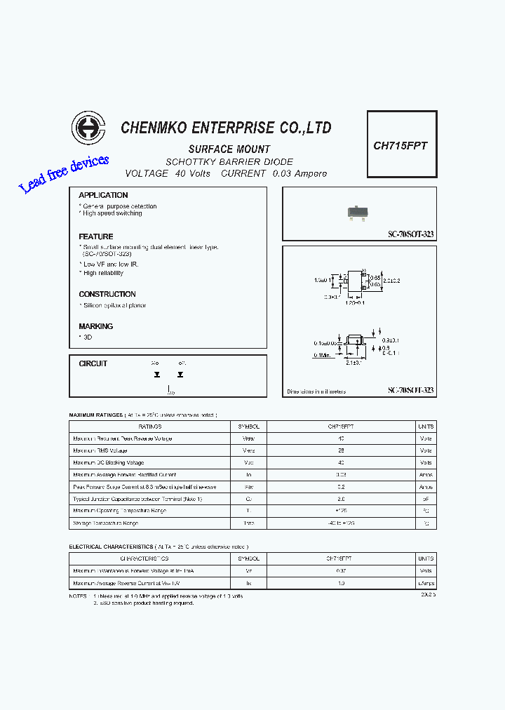 CH715FPT_4376045.PDF Datasheet