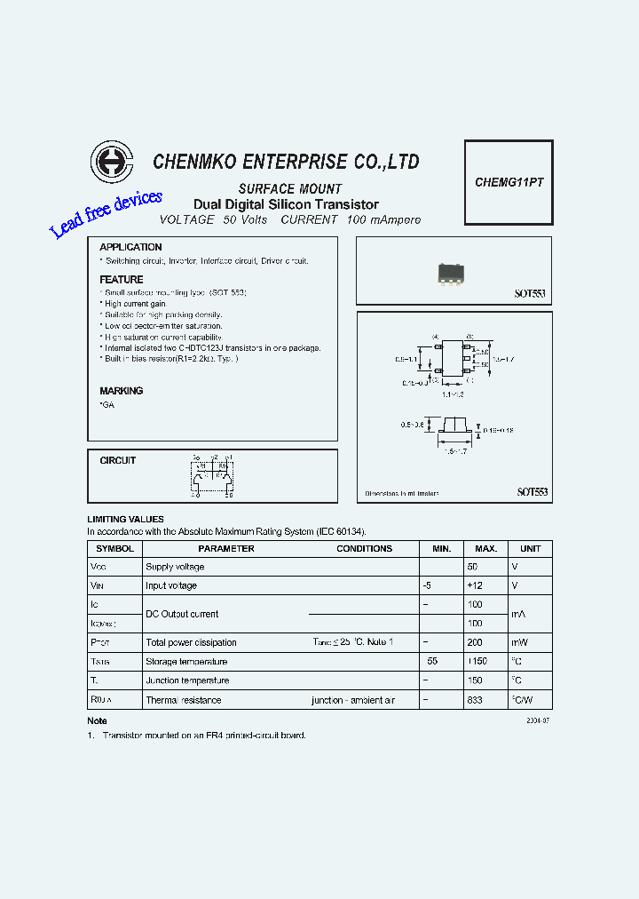 CHEMG11PT_4849314.PDF Datasheet