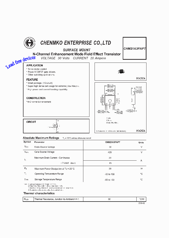CHM21A3PAPT_4644081.PDF Datasheet