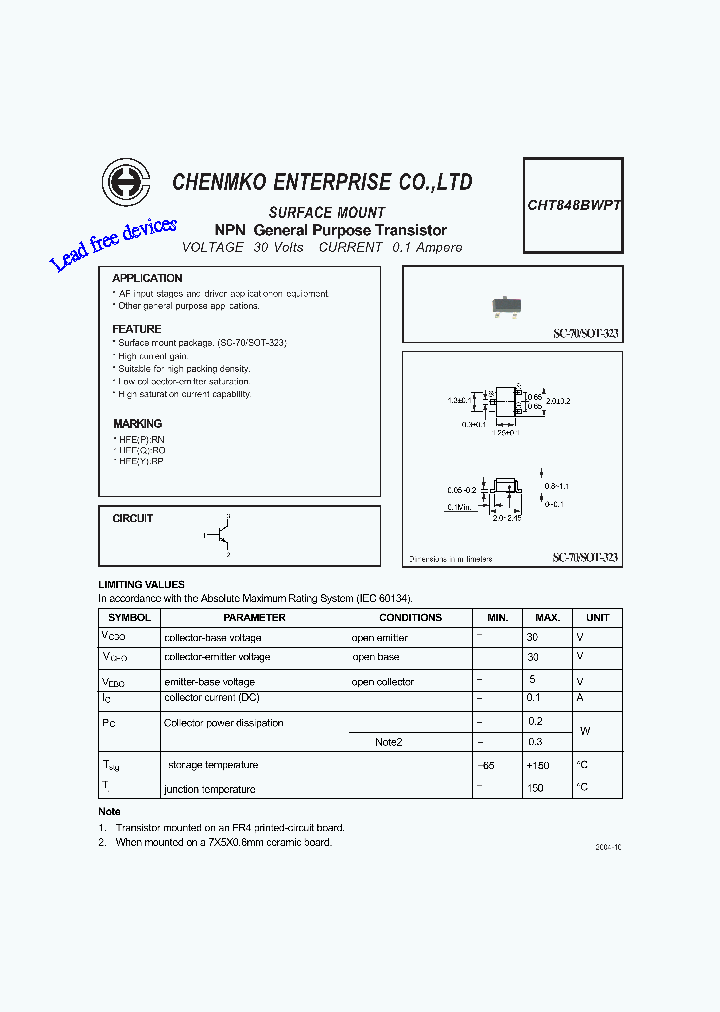 CHT848BWPT_4681461.PDF Datasheet
