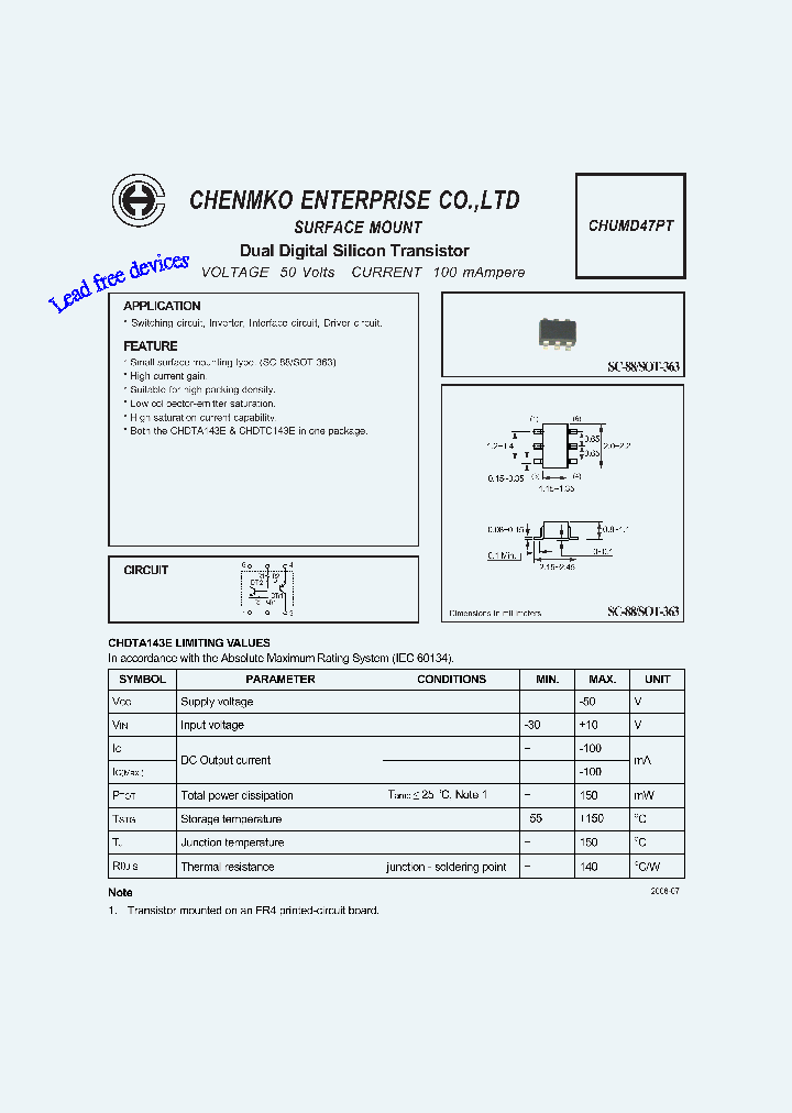 CHUMD47PT_4463056.PDF Datasheet