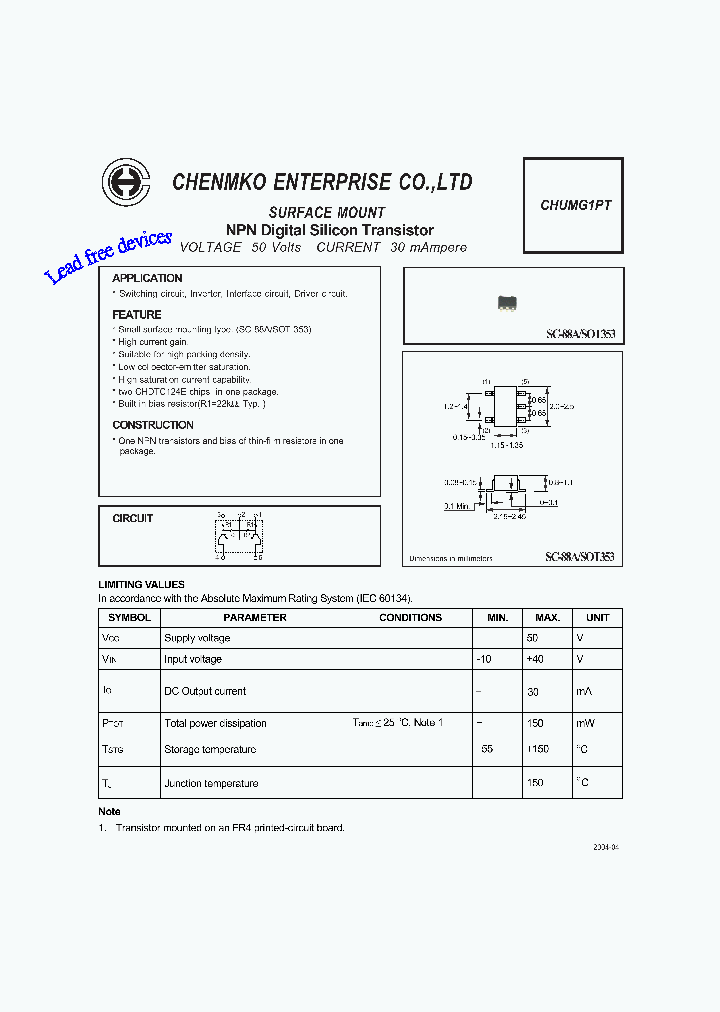 CHUMG1PT_4502139.PDF Datasheet
