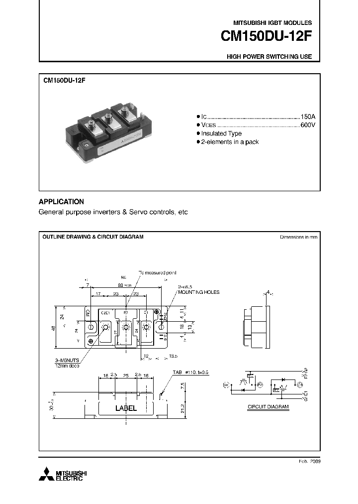 CM150DU-12F_4620879.PDF Datasheet