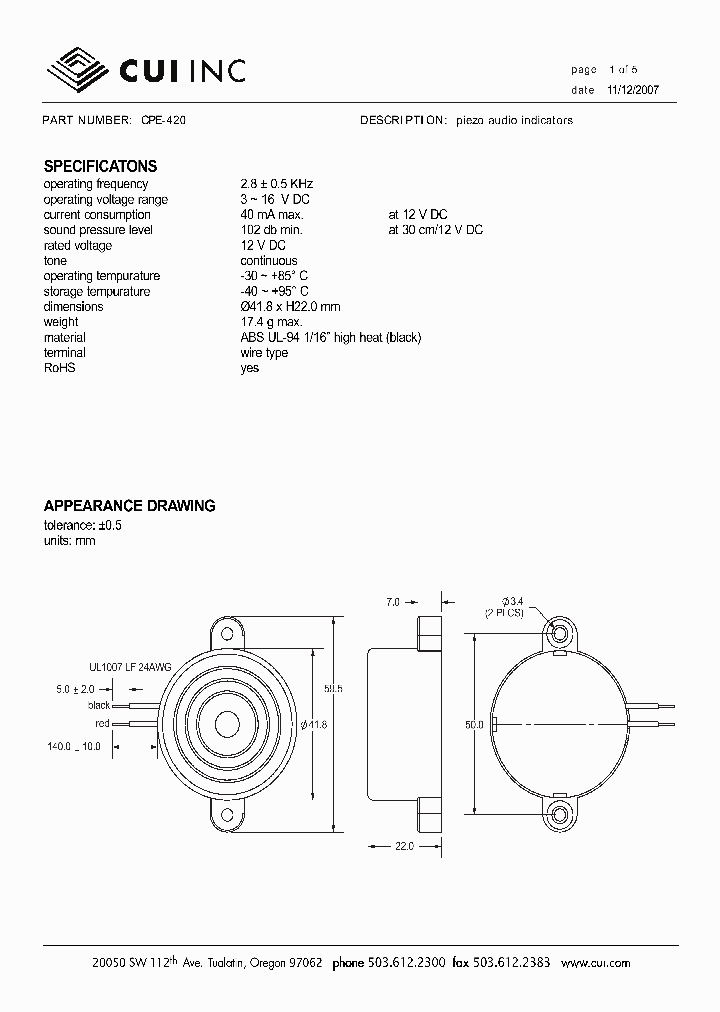 CPE-420_4395740.PDF Datasheet