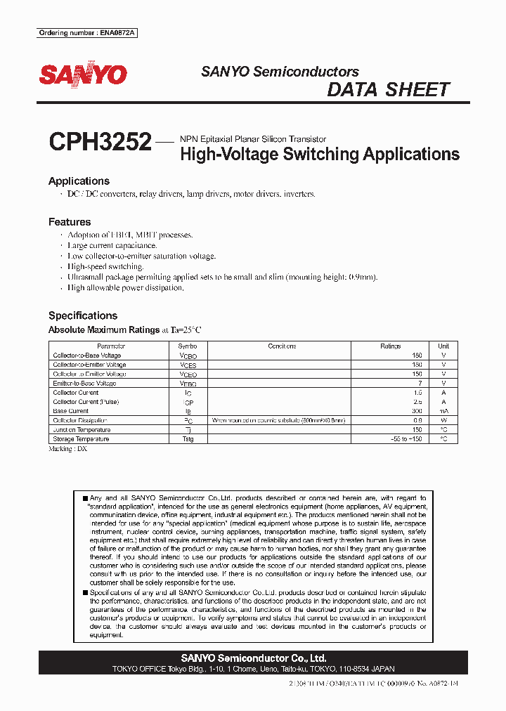 CPH3252_4492490.PDF Datasheet