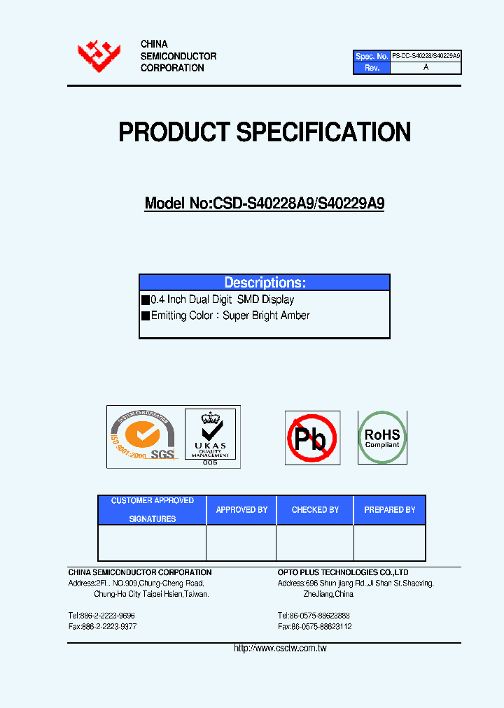 CSD-S40228A9_4547756.PDF Datasheet