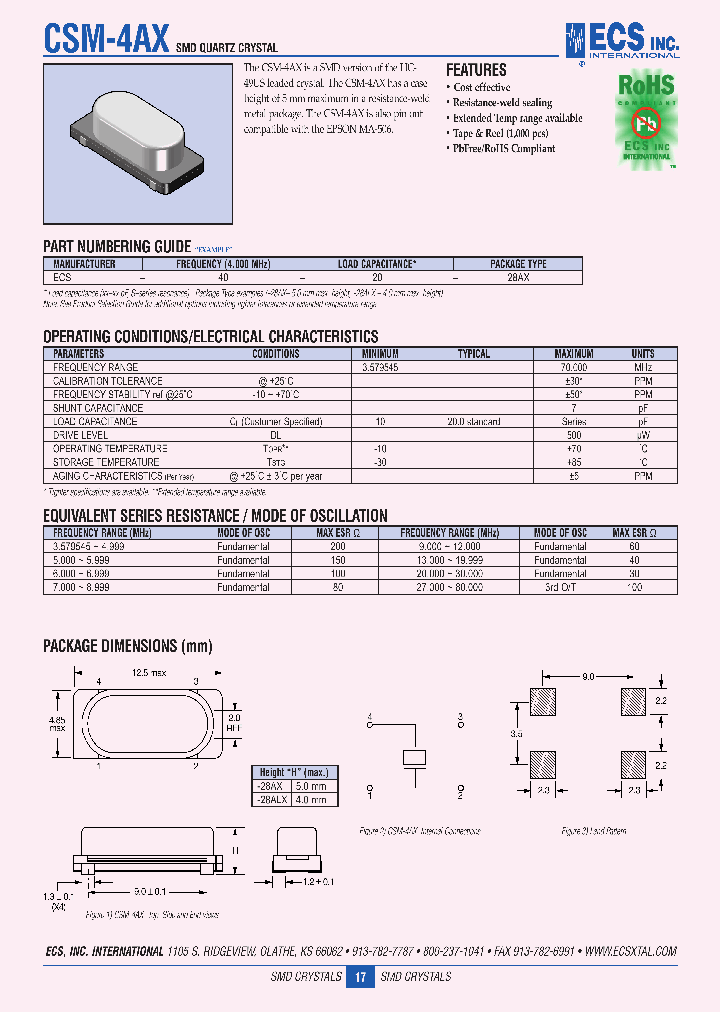 CSM-4AX_4537765.PDF Datasheet
