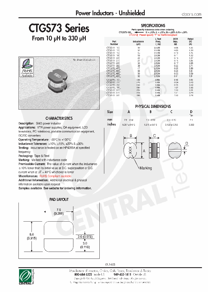 CTGS73F-680K_4613330.PDF Datasheet