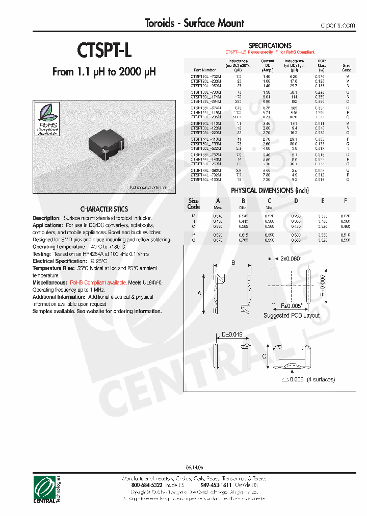 CTSPT50LF-205M_4433423.PDF Datasheet