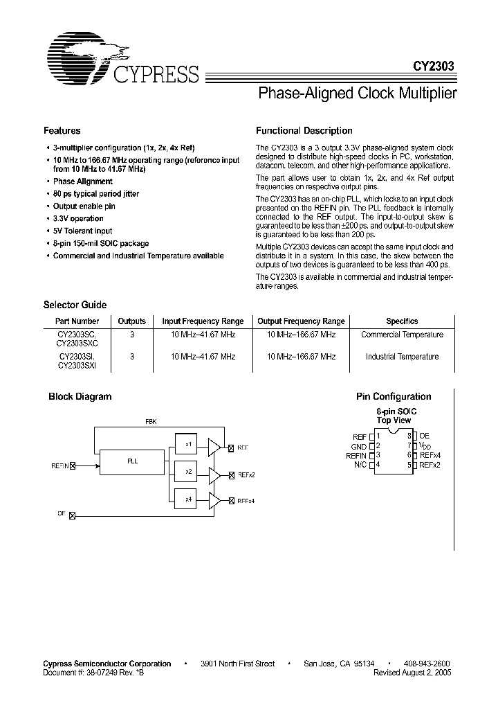 CY2303_4181507.PDF Datasheet