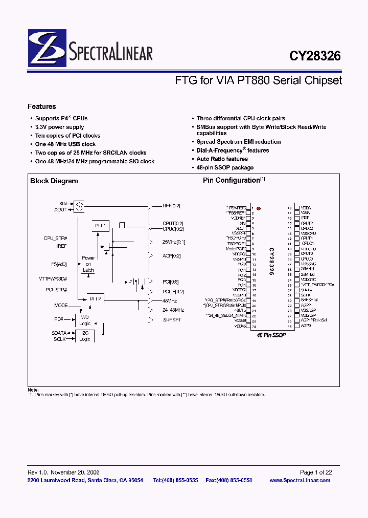 CY28326OCT_4466954.PDF Datasheet