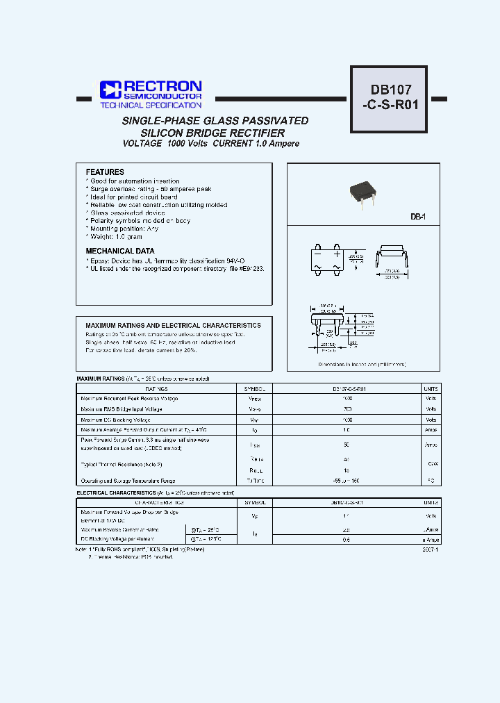 DB107-C-S-R01_4625624.PDF Datasheet