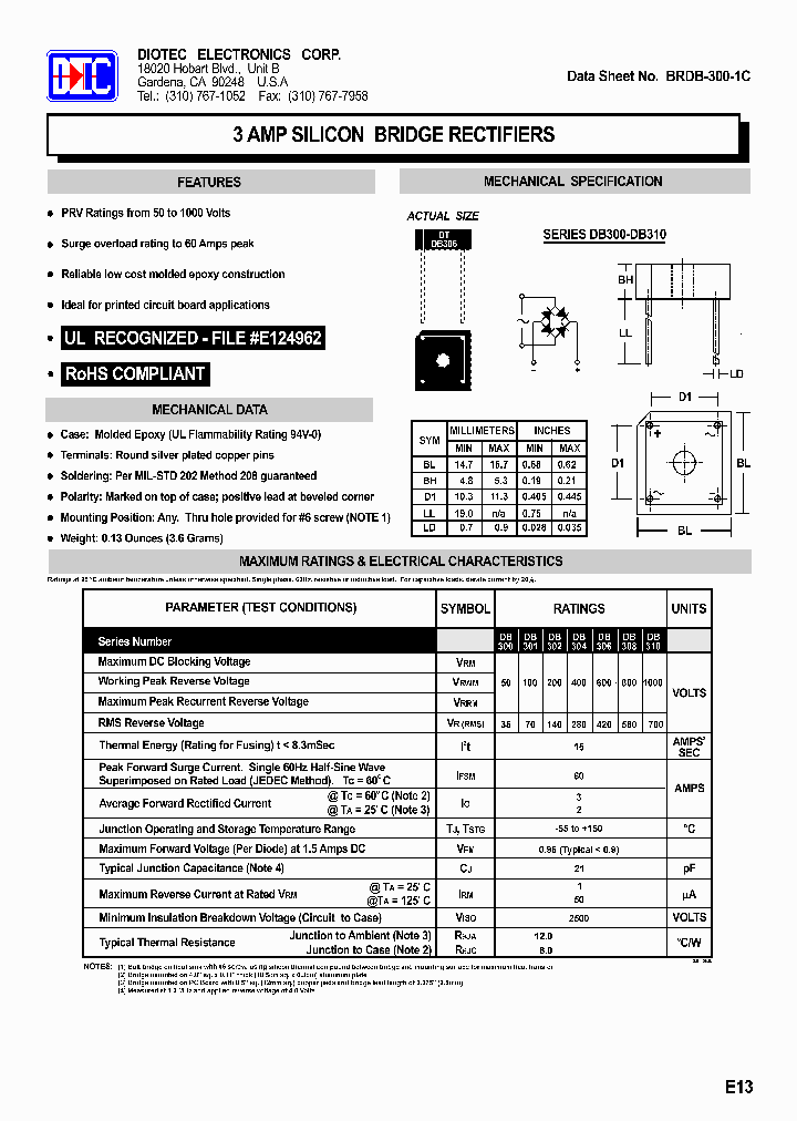 DB300_4800657.PDF Datasheet