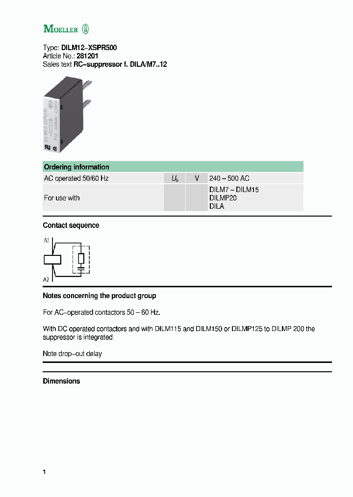 DILM15_4464592.PDF Datasheet