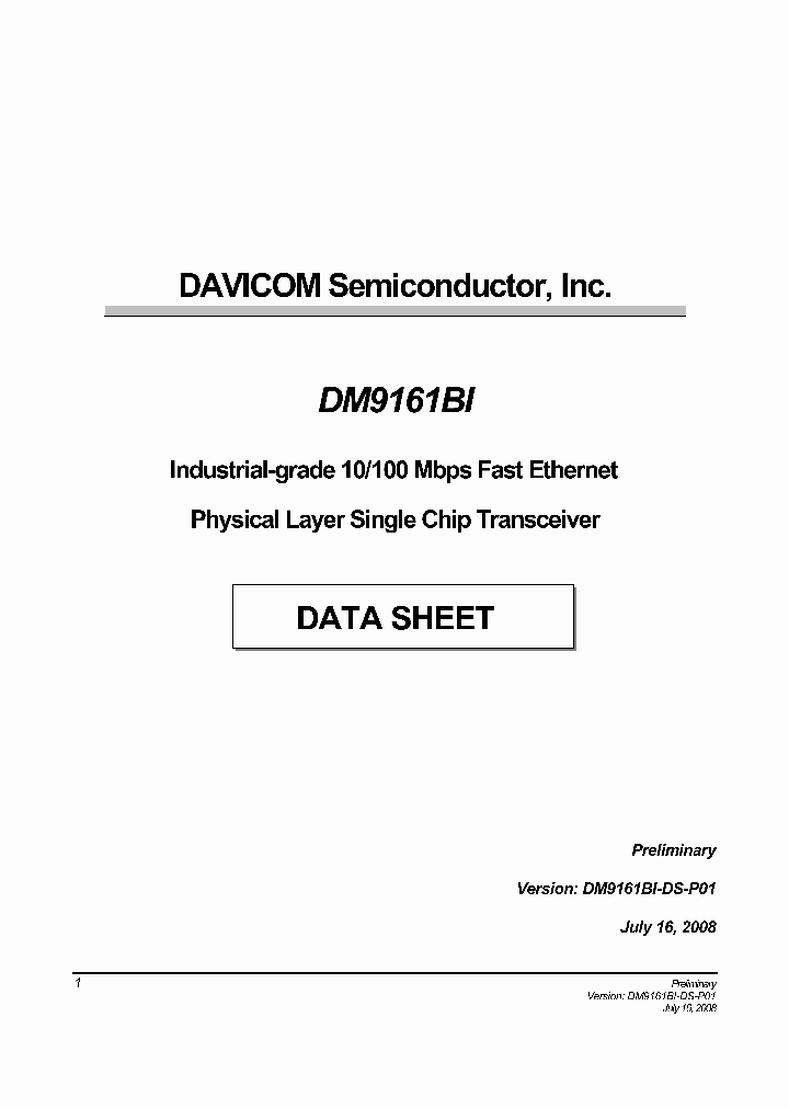 DM9161BIEP_4604421.PDF Datasheet