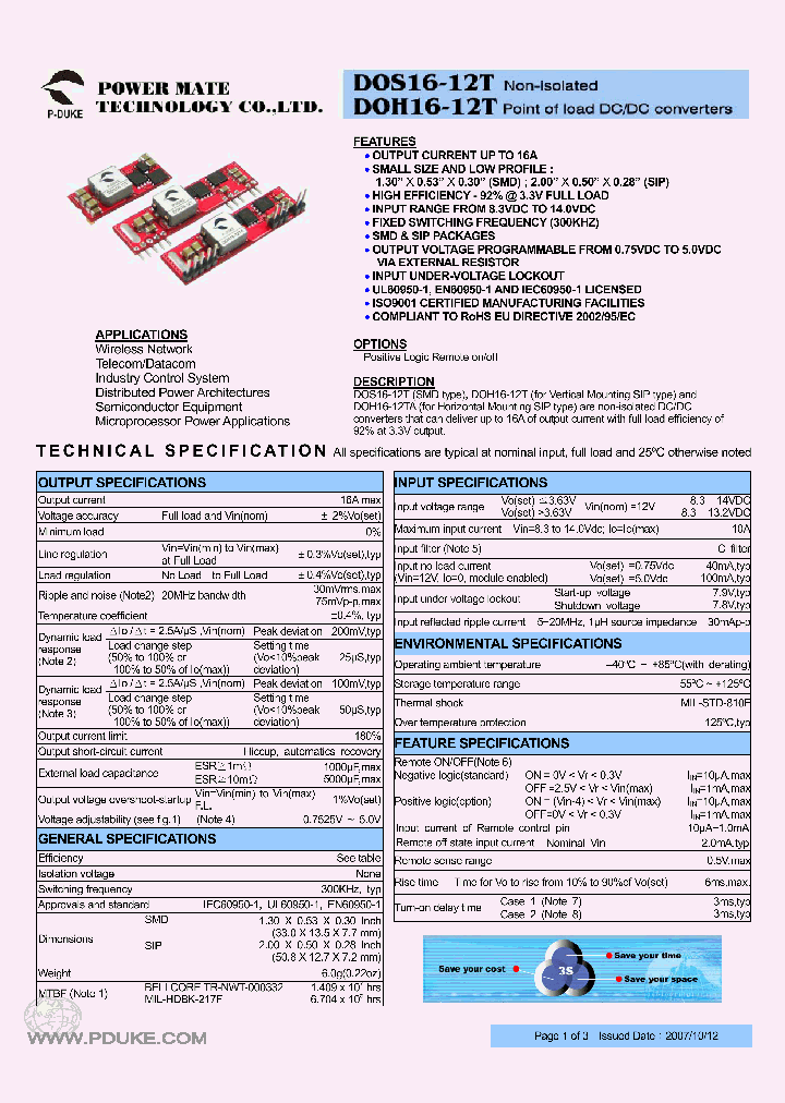 DOH16-12T_4446357.PDF Datasheet