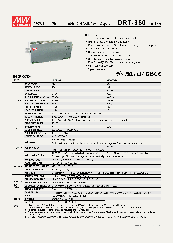 DRT-960_4352704.PDF Datasheet