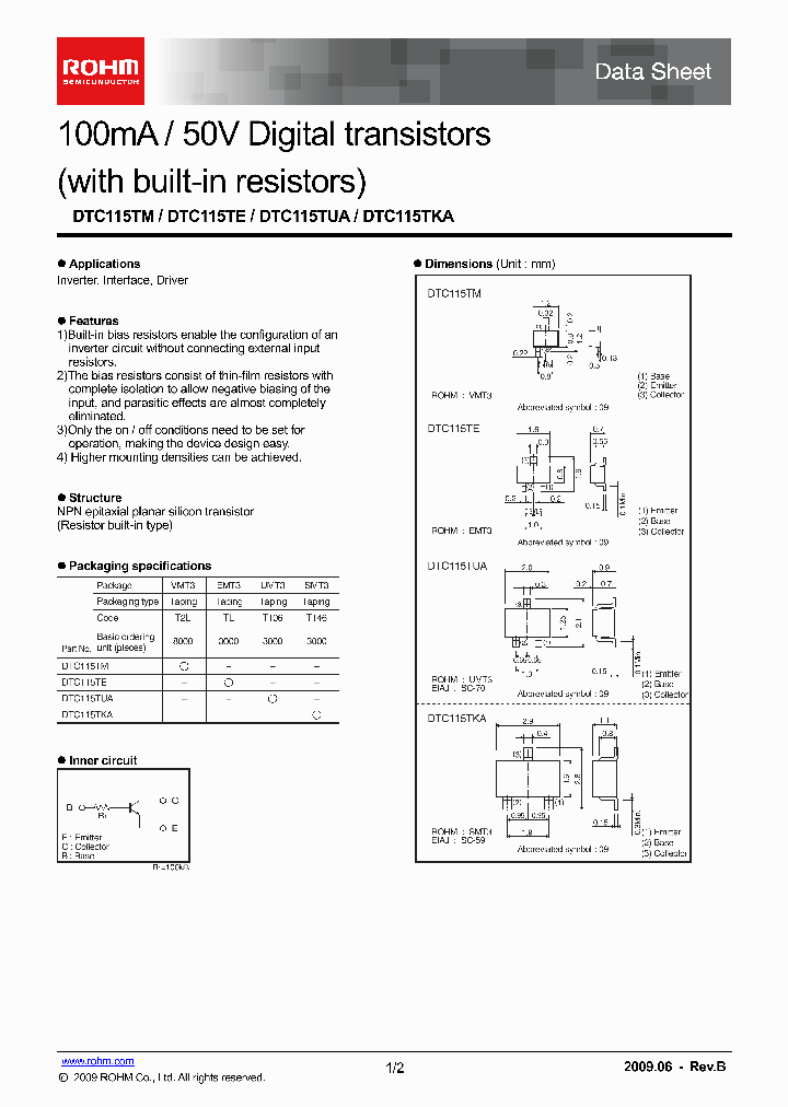 DTC115TE09_4856329.PDF Datasheet