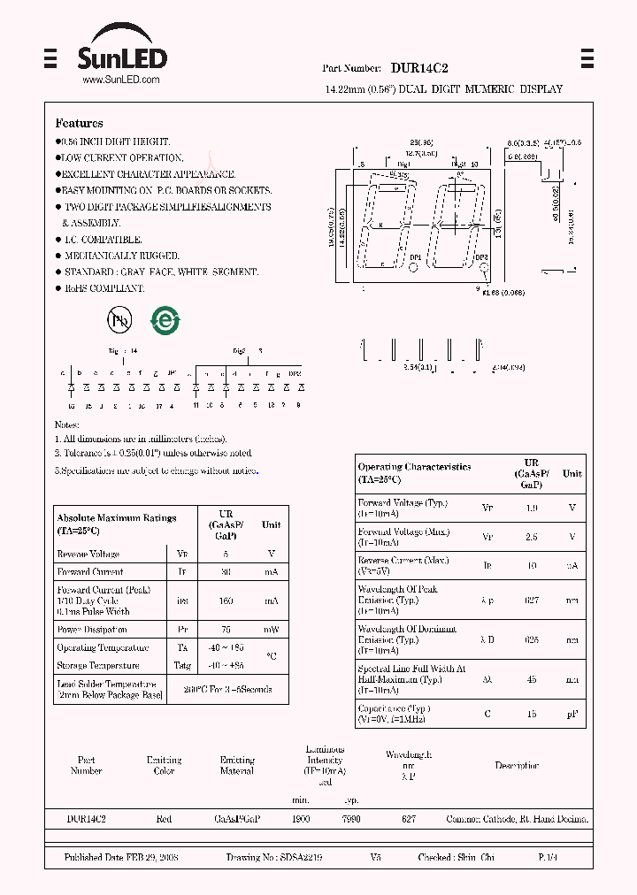 DUR14C2_4746889.PDF Datasheet