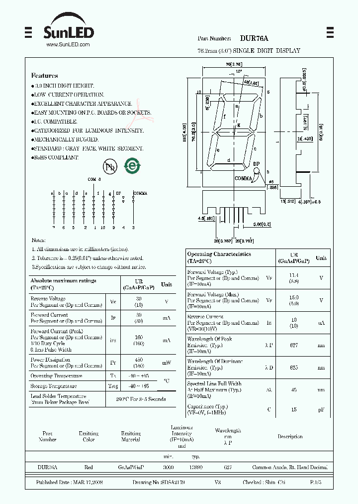 DUR76A_4789057.PDF Datasheet